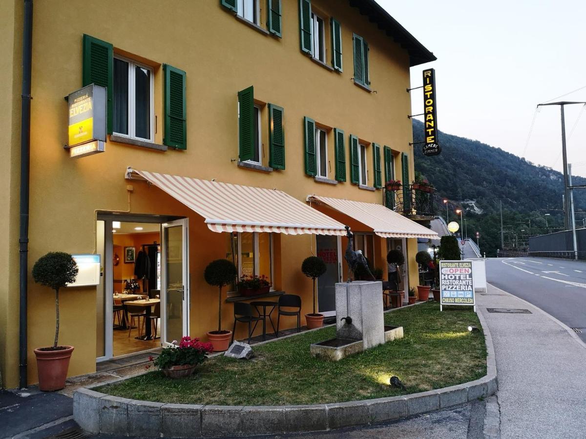 Hotel Elvezia Lavorgo Buitenkant foto
